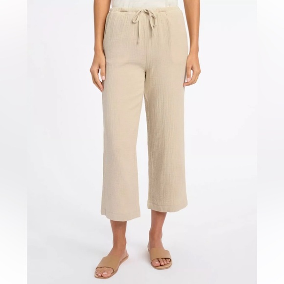 UNWORN Splendid Cropped Wide Leg Pants RM2C790 - Size M - Picture 1 of 8